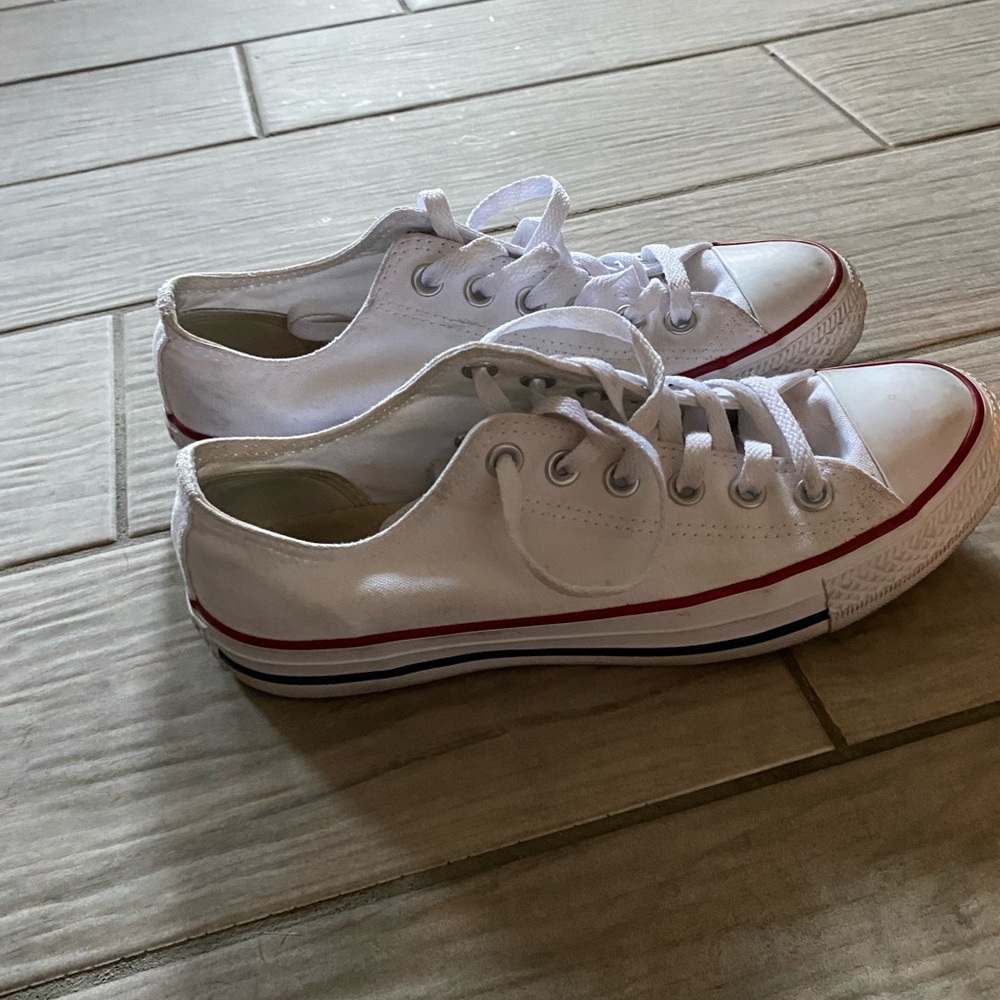 White converse worn twice